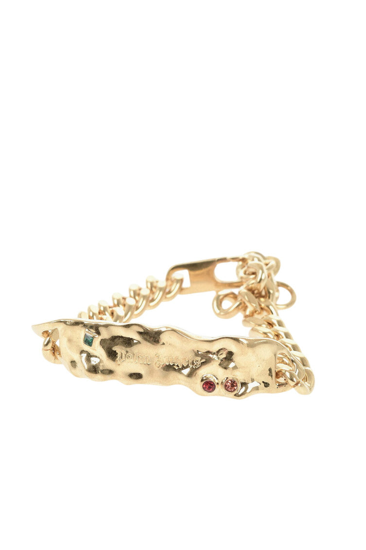 Golden Logo Chain Bracelet 2