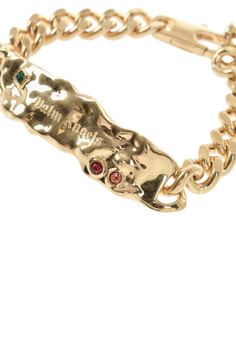 Golden Logo Chain Bracelet 3