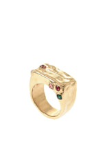 Golden Signature Ring 1