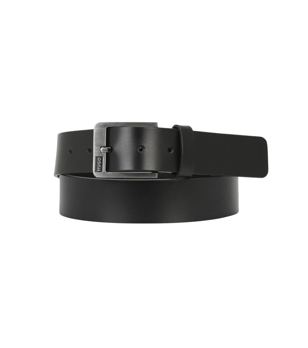 Black Solid Belt 2