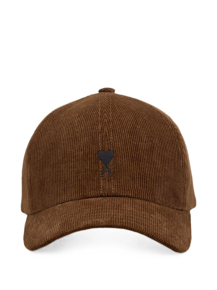 Brown Solid Baseball Cap 1