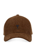 Brown Solid Baseball Cap 1