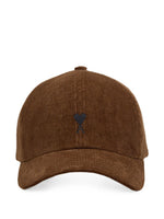 Brown Solid Baseball Cap 1