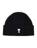 Black Logo Beanie Cap 1
