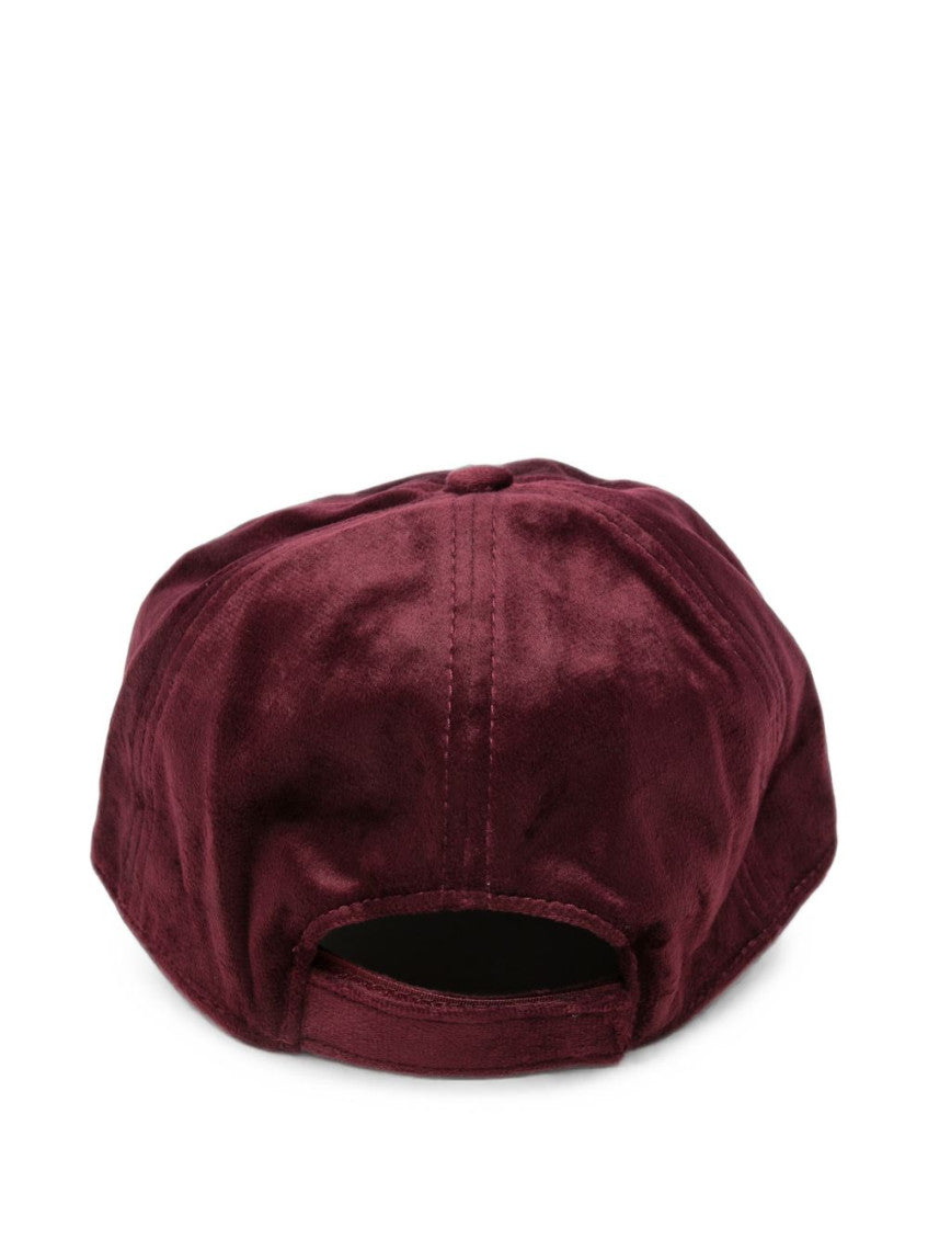 Maroon Solid Baseball Cap 3