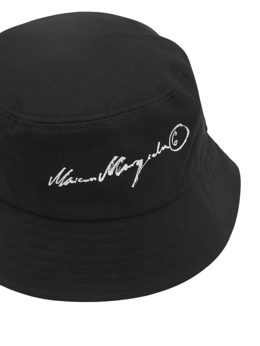 Black Logo Bucket Hat 3