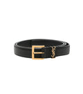 Black Cassandre Buckle Belt 1