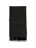 Brown FF Logo Scarf 1