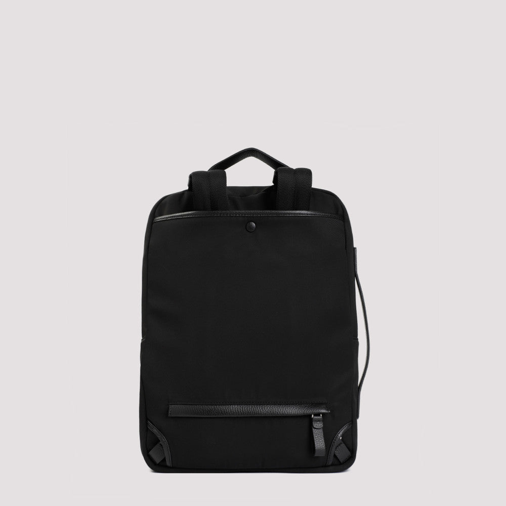 Black Logo Backpack 4