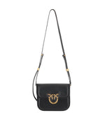 Black Logo Crossbody Bag 1