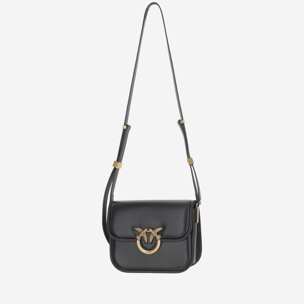Black Logo Crossbody Bag 2