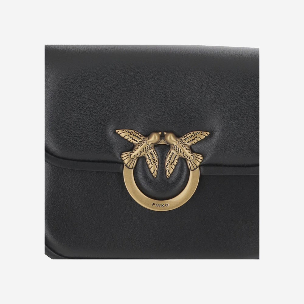 Black Logo Crossbody Bag 4