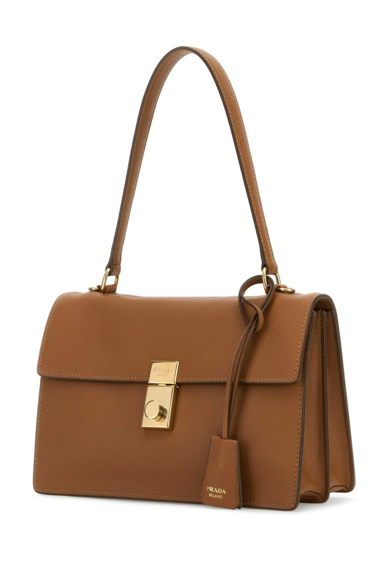 Brown Leather Shoulder Bag 2