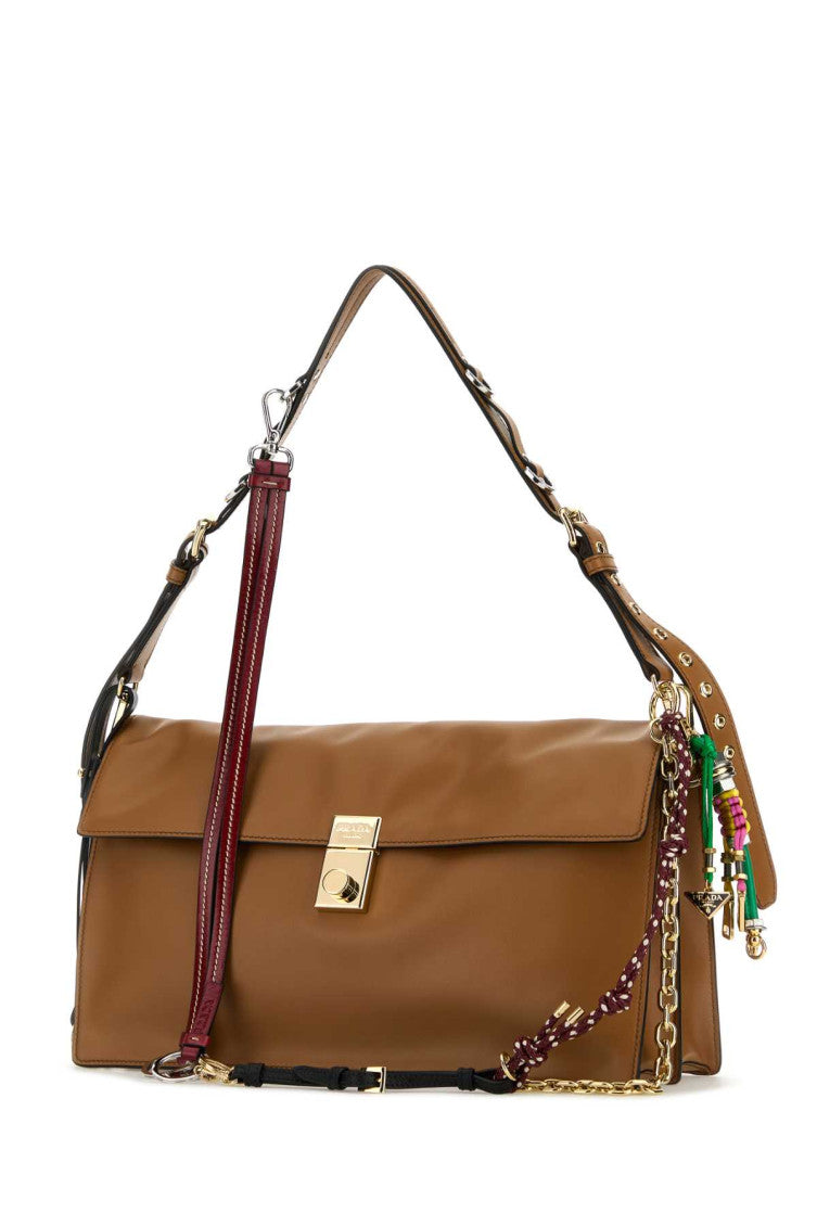 Brown Soft Sound large shoulder bag 2