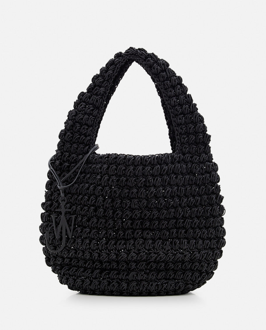 Black large Popcorn hobo bag 1
