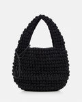 Black large Popcorn hobo bag 1