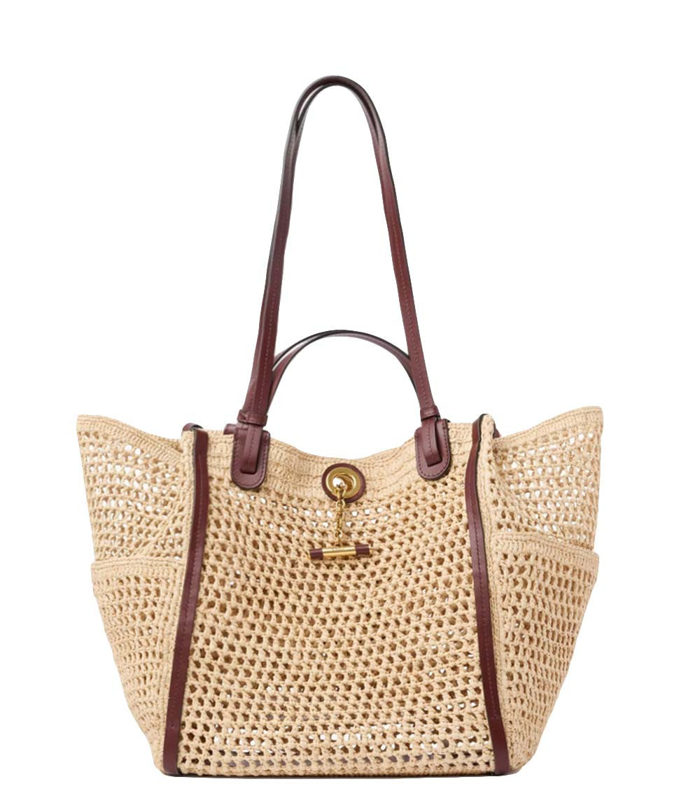 Natural Logo Small Tote 3
