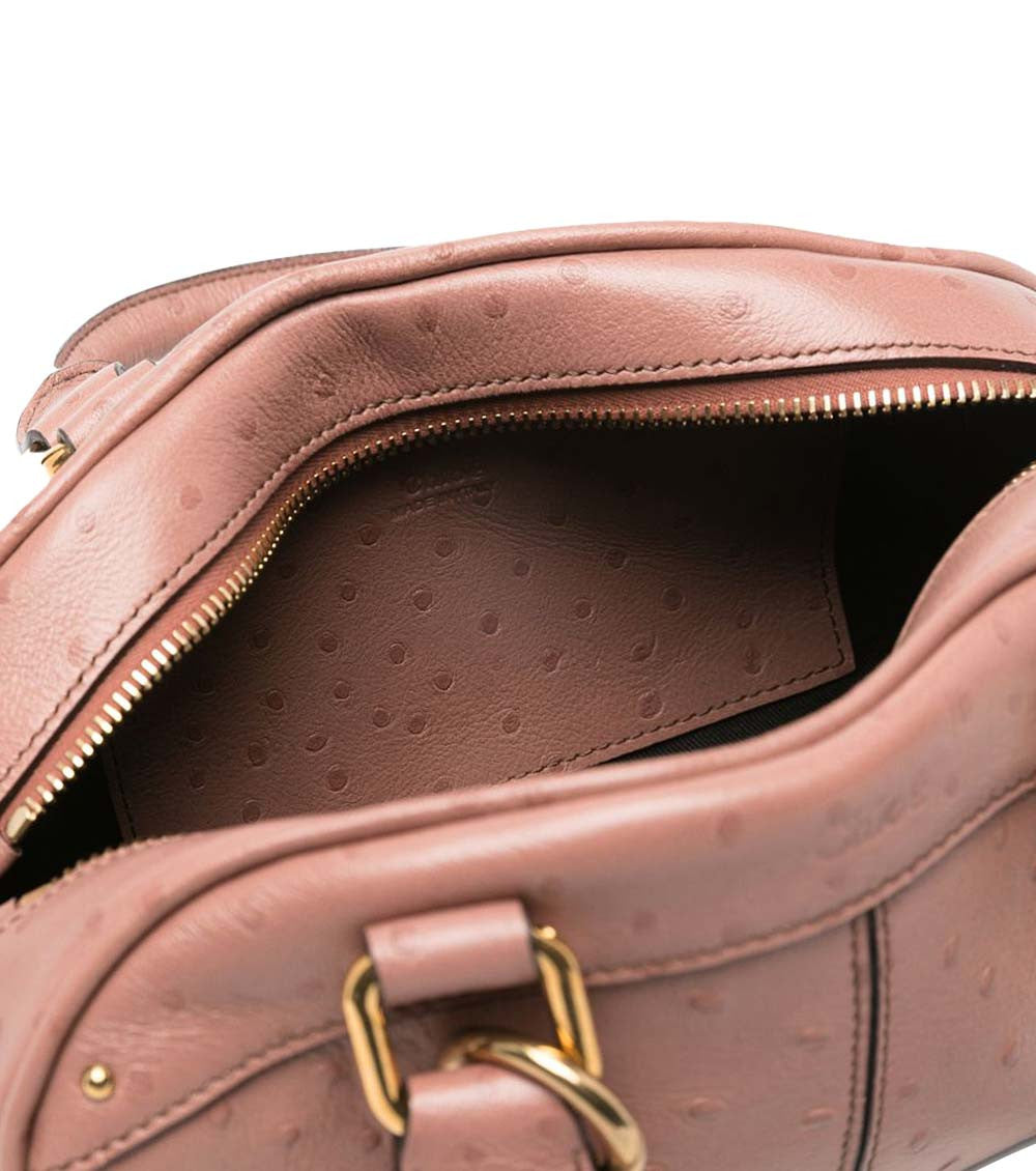 Beige Charm Small Satchel 3