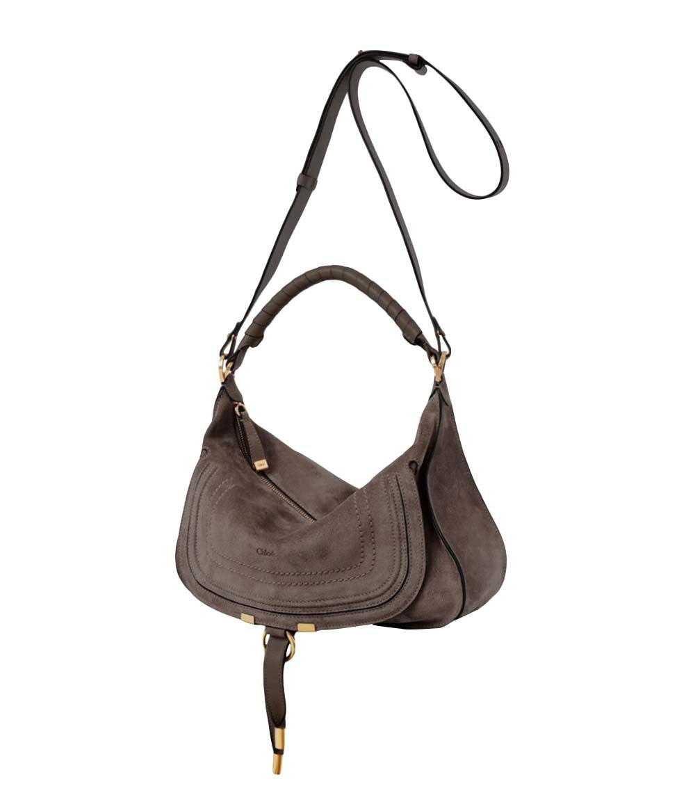 Dark Brown Marcie Small Shoulder Bag 2