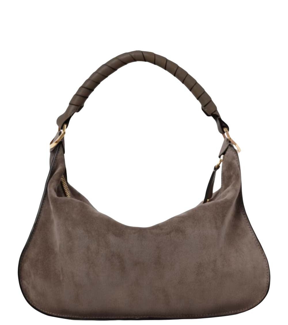 Dark Brown Marcie Small Shoulder Bag 3