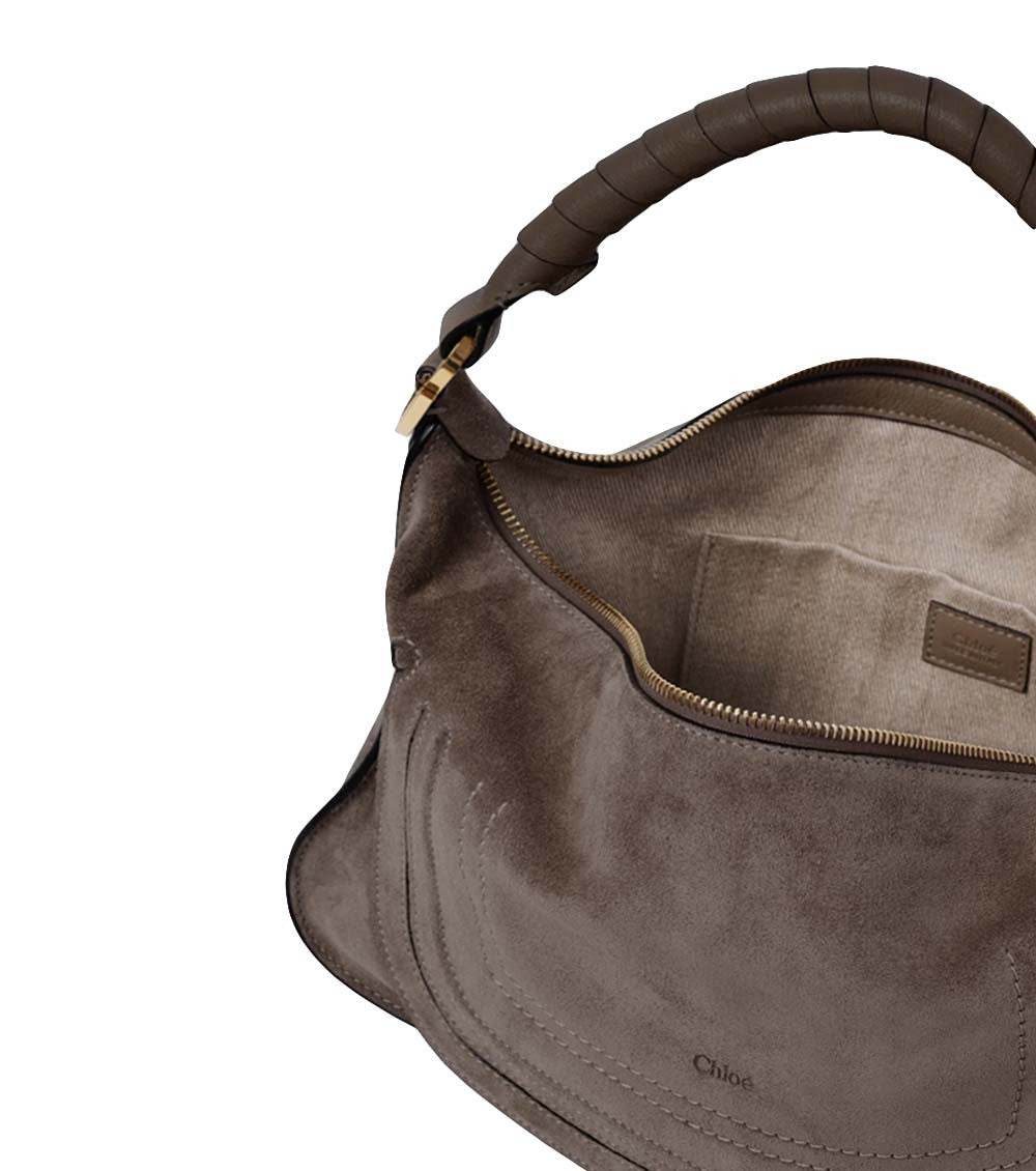 Dark Brown Marcie Small Shoulder Bag 4