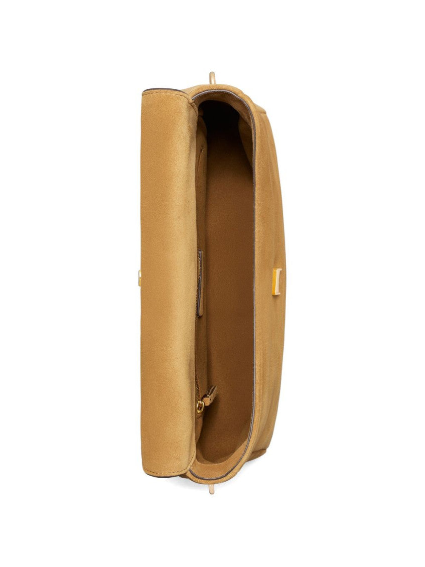 Light Brown Charlie Medium Shoulder Bag 2