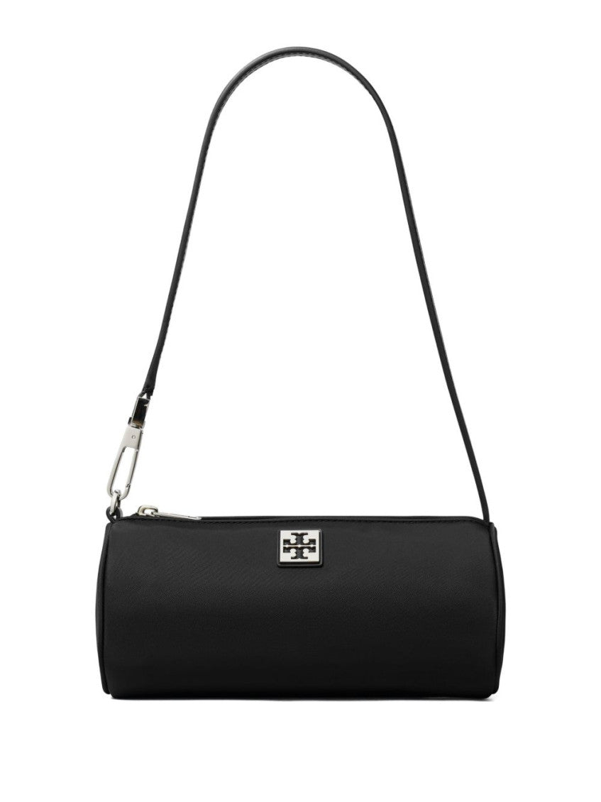 Black Virginia Cylinder Mini Shoulder Bag 1