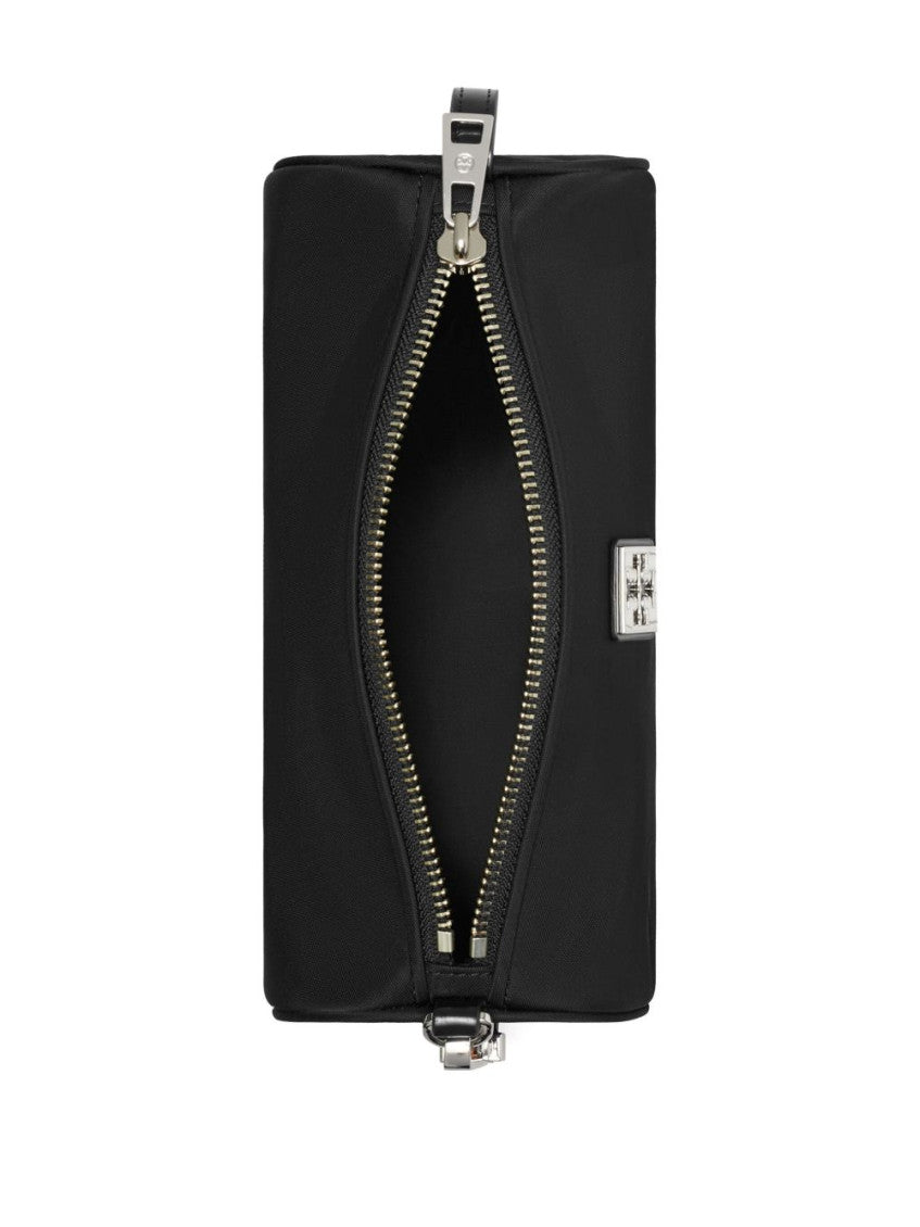 Black Virginia Cylinder Mini Shoulder Bag 3