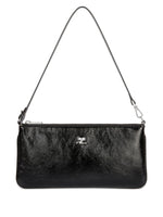 Black Naplack Small Shoulder Bag 1