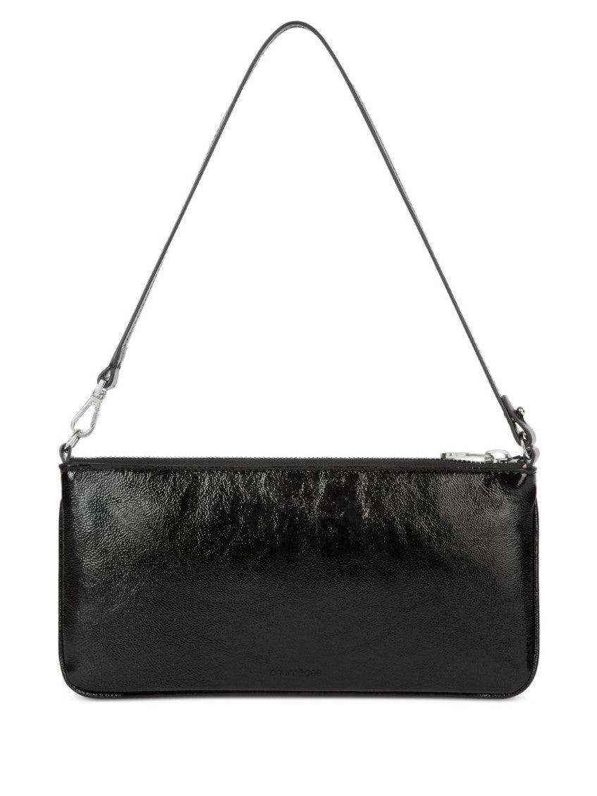 Black Naplack Small Shoulder Bag 2