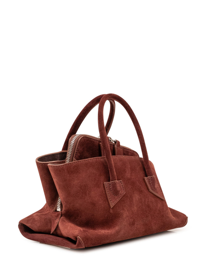 Brown La Passeggiata Mini Satchel 3