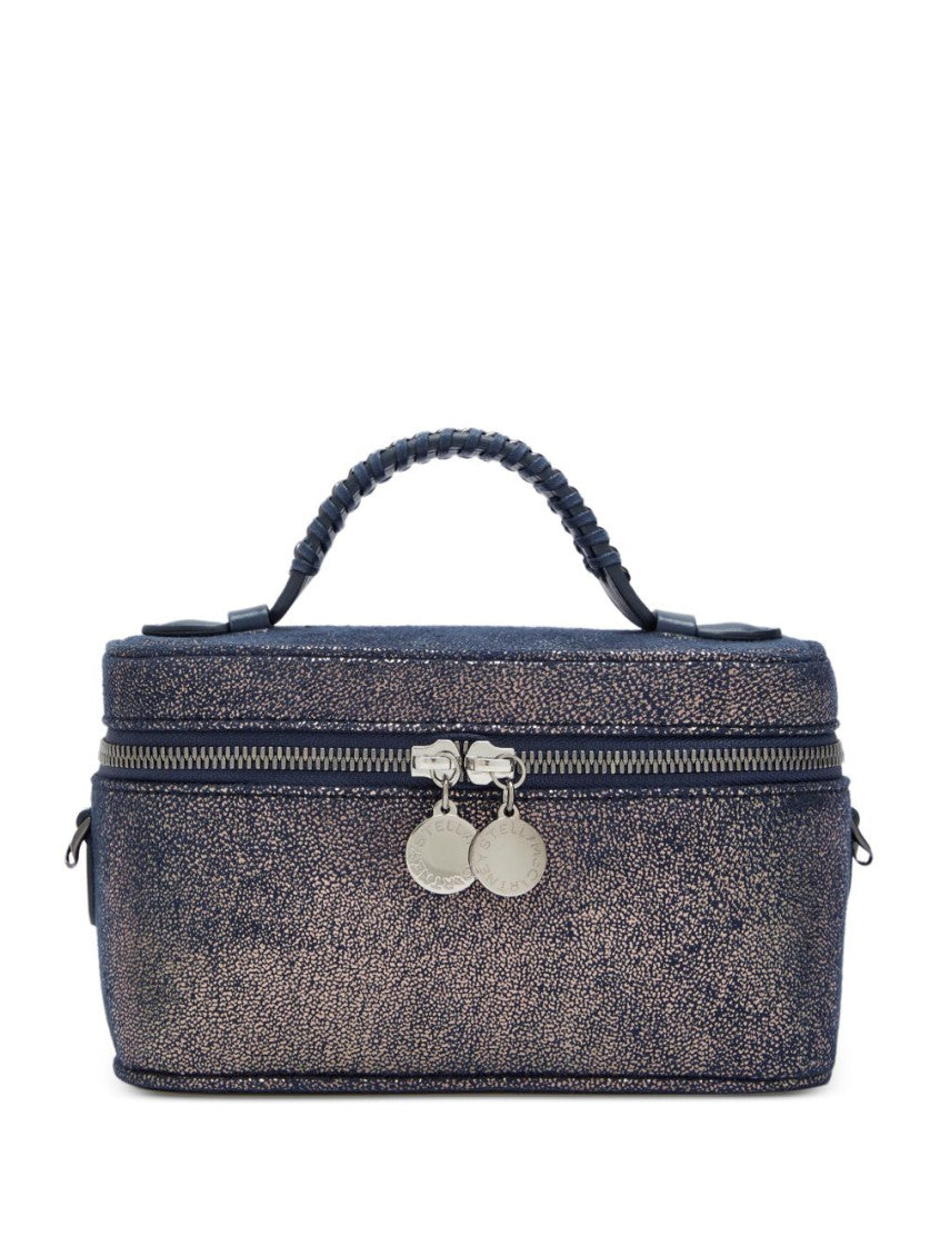 Navy Blue Falabella Vanity Crossbody Bag 1