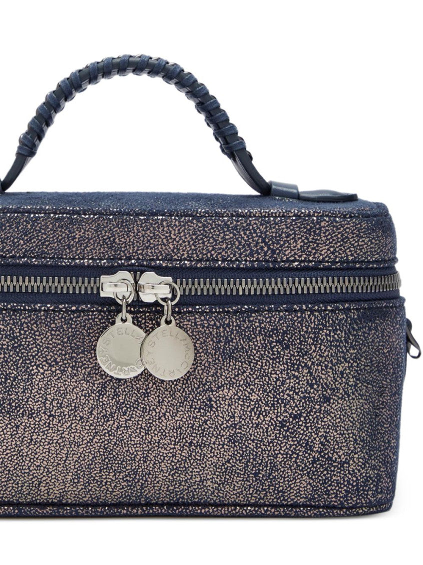 Navy Blue Falabella Vanity Crossbody Bag 2