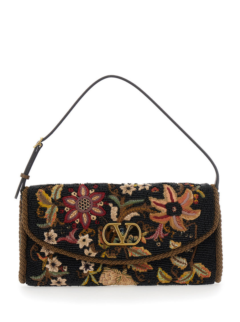 Multicolor Vain Shoulder Bag 1