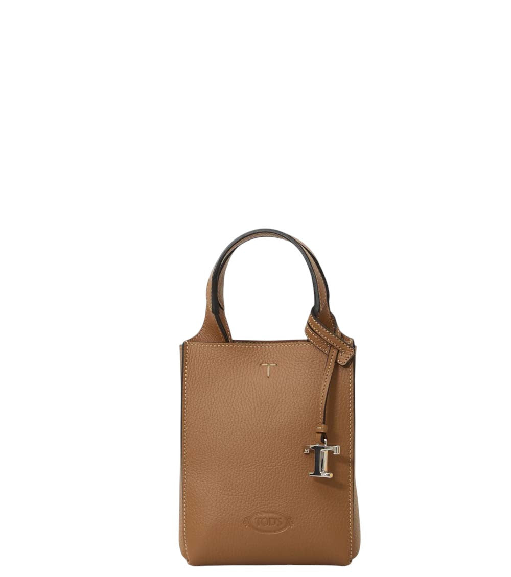 Brown T Timeless Mini Crossbody Bag 1