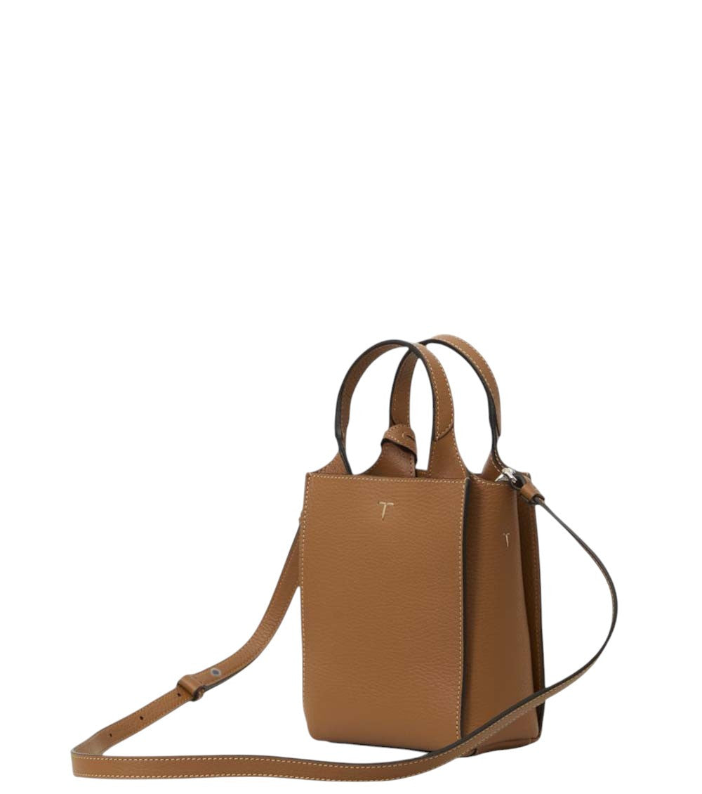 Brown T Timeless Mini Crossbody Bag 2