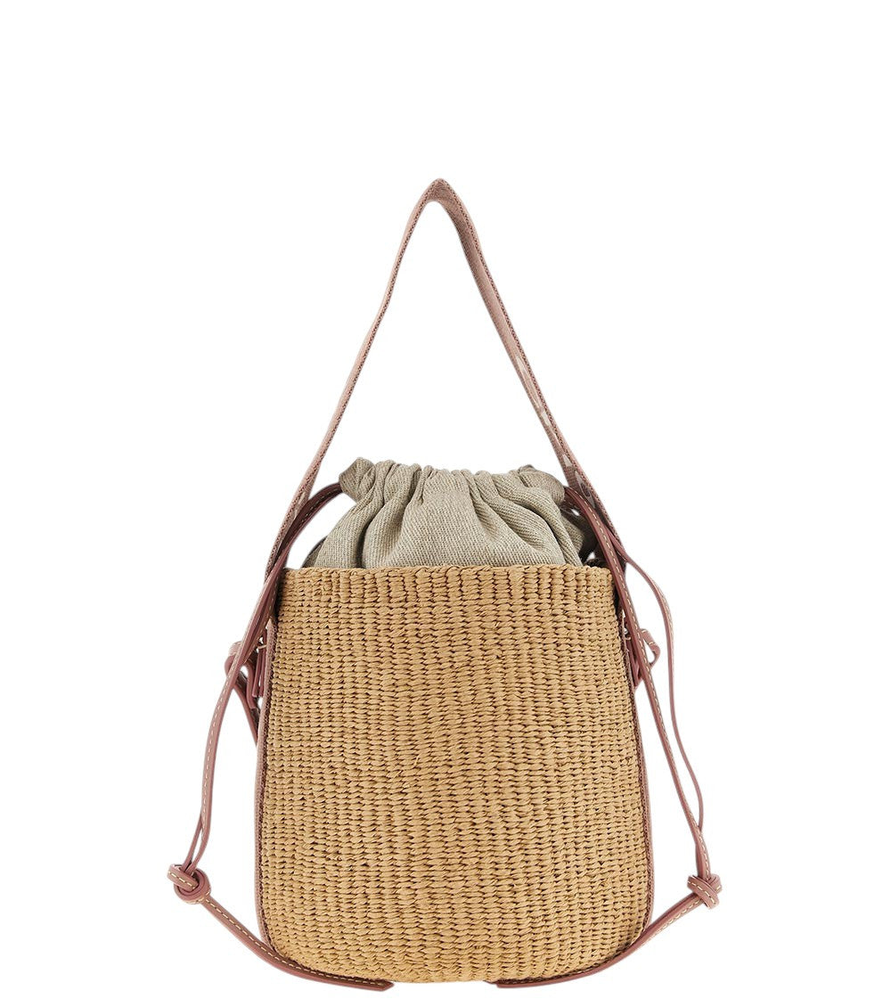 Natural Woody Small Bucket Bag 1