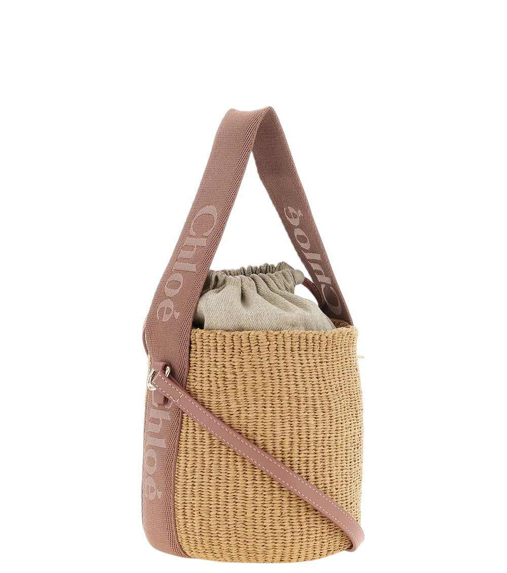 Natural Woody Small Bucket Bag 2
