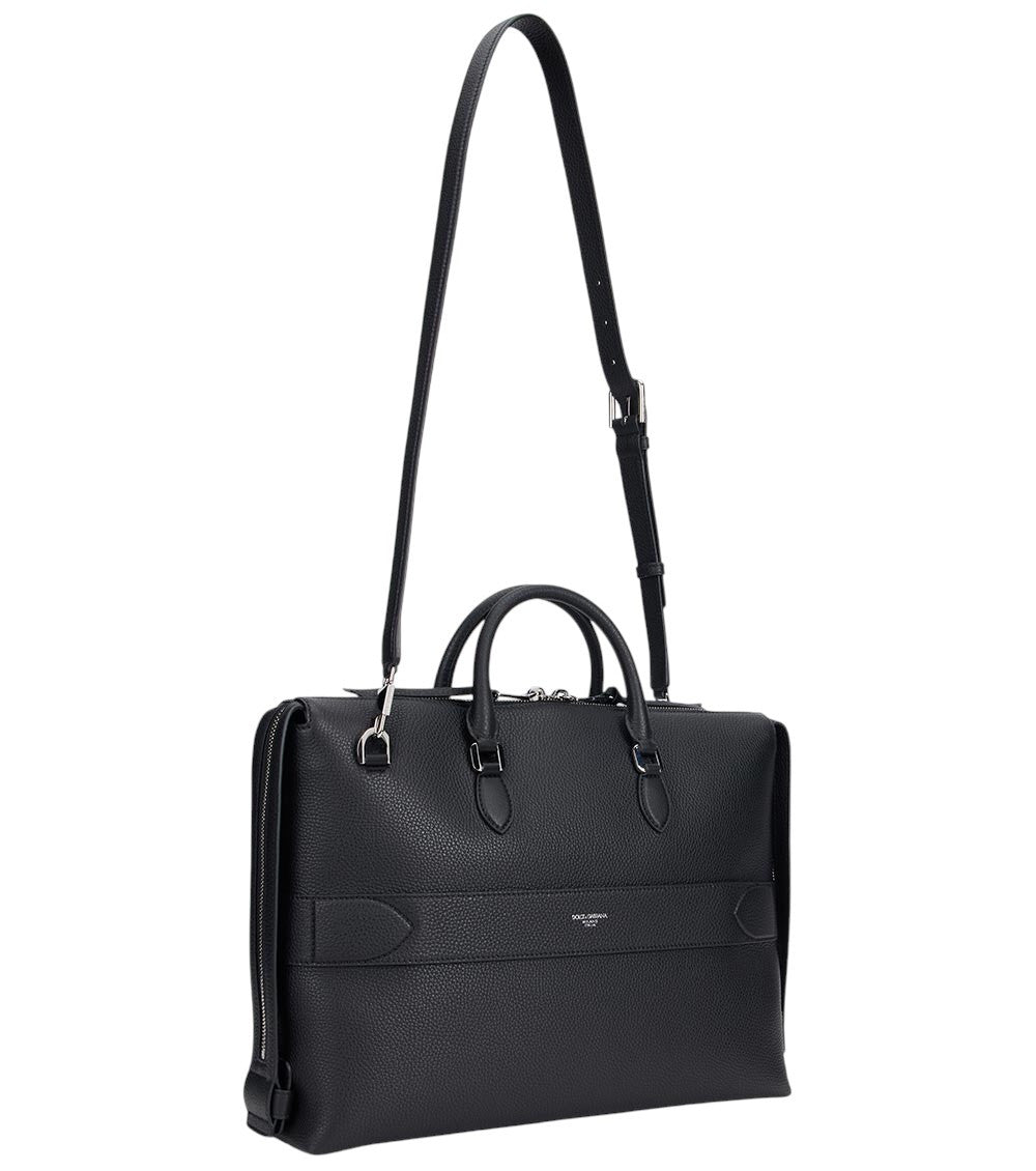 Black Vittoria Large Briefcase Bag 2