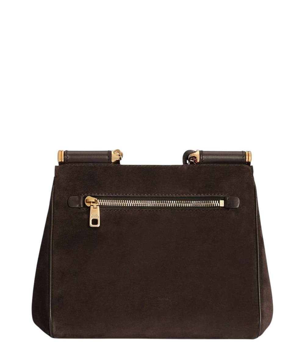 Dark Brown Sicily Small Satchel 3