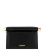 Black Rond Carre Clutch 1