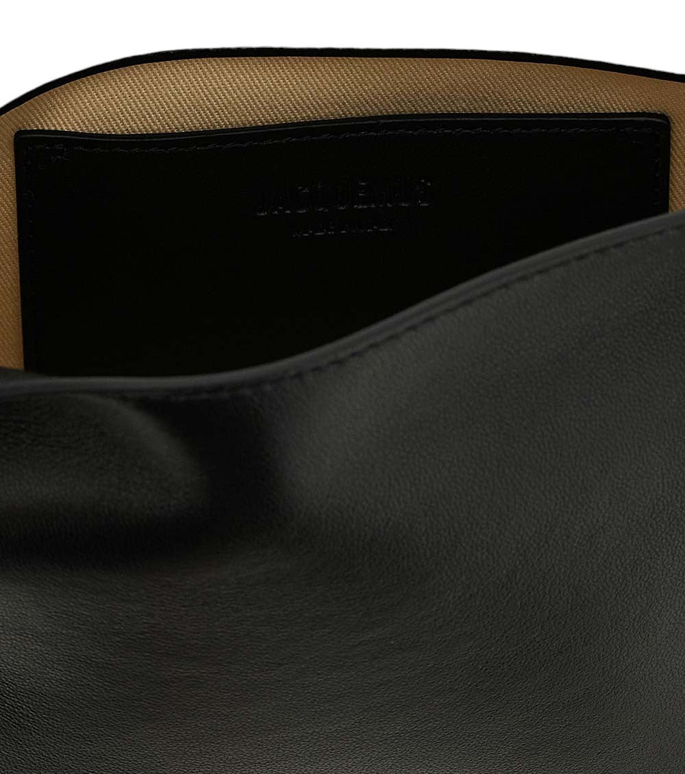 Black Rond Carre Clutch 3