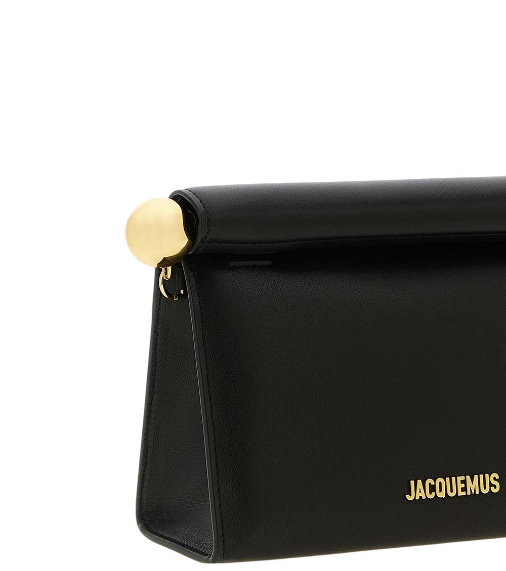 Black Rond Carre Clutch 4