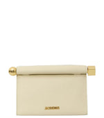 Light Ivory Rond Carre Clutch 1