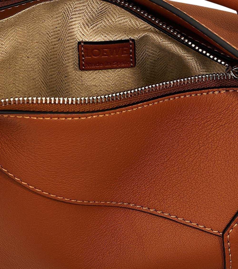 Brown Puzzle Edge Mini Crossbody Bag 4