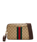 Beige Logo Small Crossbody Bag 1