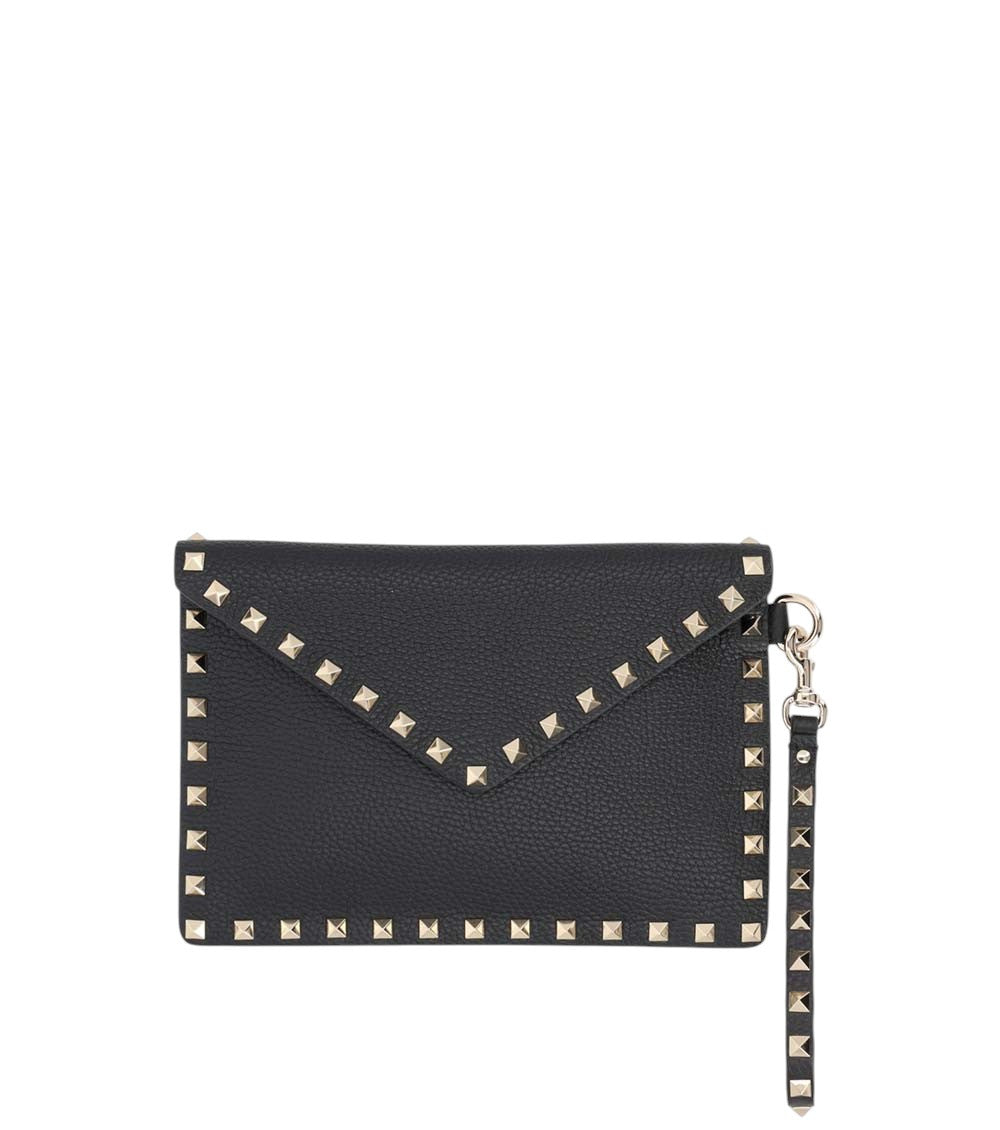Black Rockstud Clutch 1