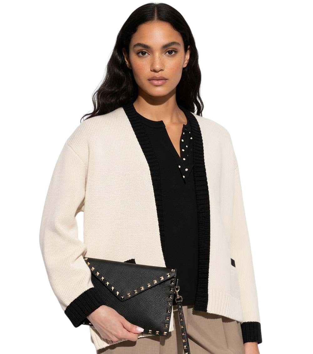 Black Rockstud Clutch 4