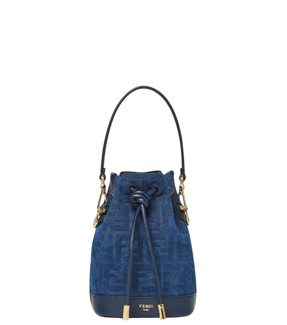 Blue Mon Tresor Mini Bucket Bag 1