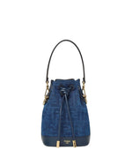Blue Mon Tresor Mini Bucket Bag 1